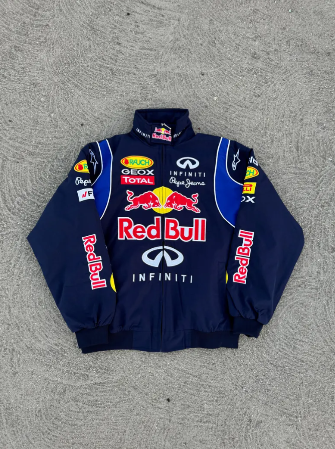 Embroidered Racing Jacket Redbull