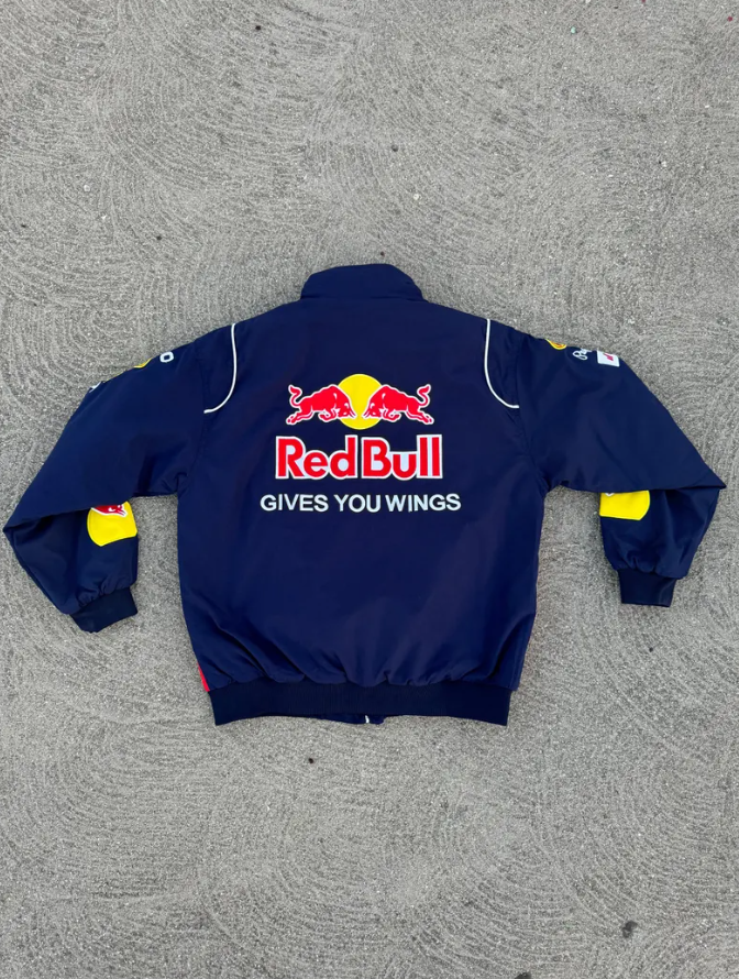 Embroidered Racing Jacket Redbull